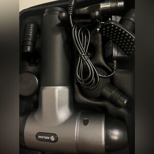 AERLANG Massage Gun, Deep Tissue Massager, Portable Muscle Gun Black